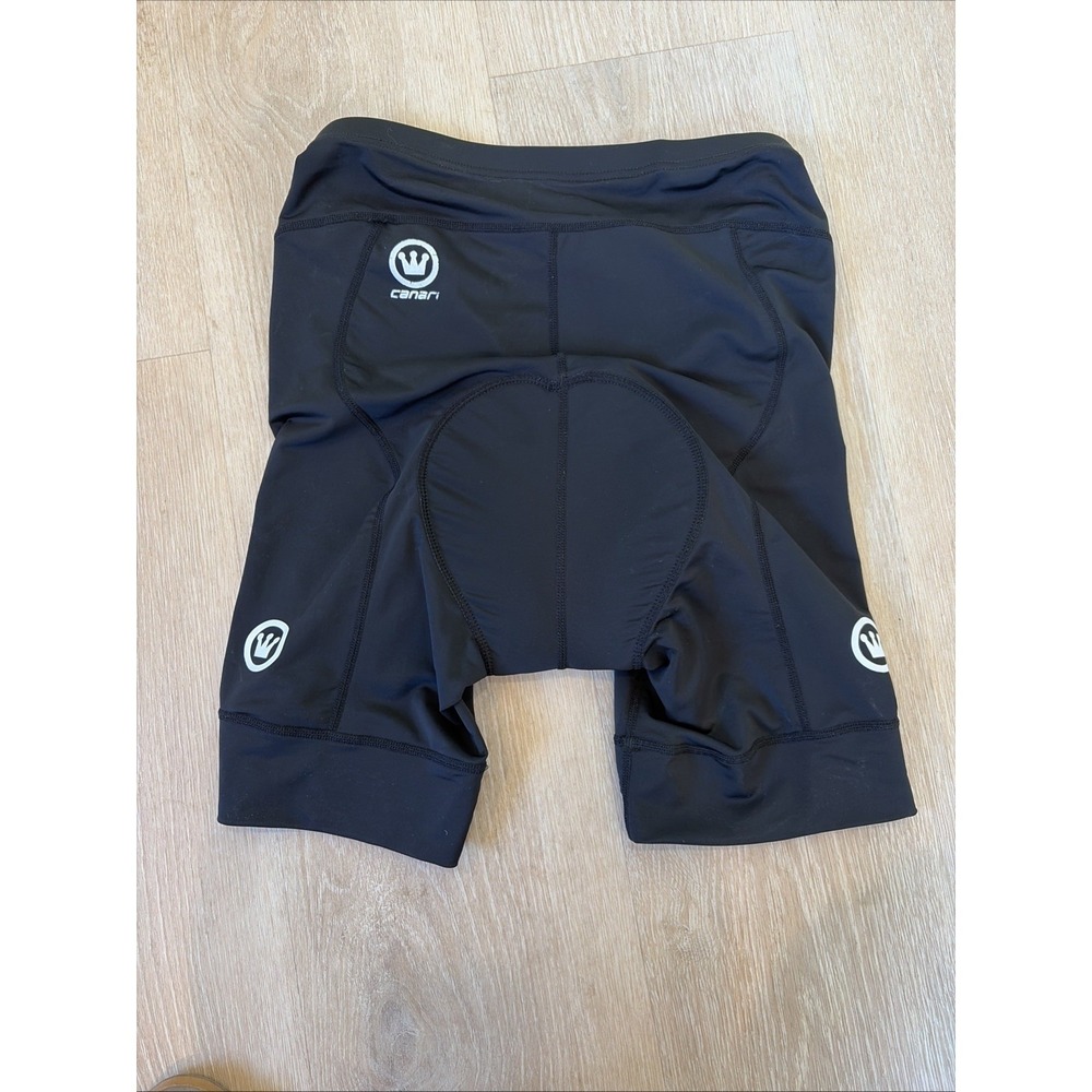 Canari Cycling Shorts Gel Protection Compression Men Sz L Black